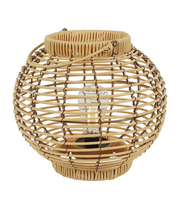 Countryfield LED Windlicht convex ro Sabine M l.-28x28x25,5CM