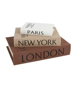 Opbergbox rh Book New York,Paris,Londen s3