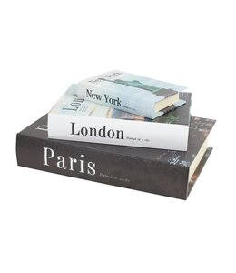 Opbergbox rh Book New York,Paris,Londen s3