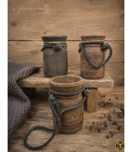 @ mix - nepalese pot - mini - ca. 7.5 x 13 cm - PER STUK - kleur kan afwijken