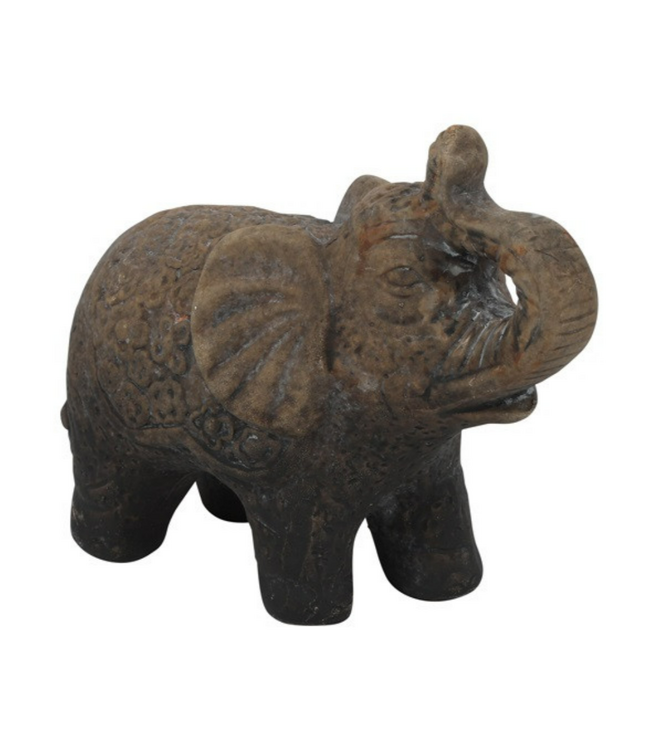 Countryfield ### wordt niet verzonden - Olifant Reuben S grijs-L15,5B8H12,5CM