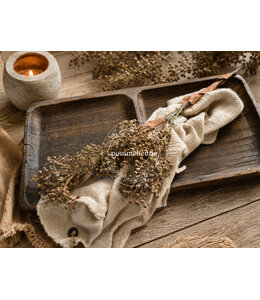@ Wood plateau 2 vak - 67 x 32 x 4 cm