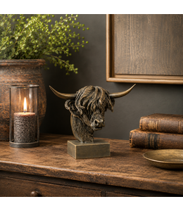Countryfield @ Schotse hooglander op voet Ulla S bruin-L20B10H16CM