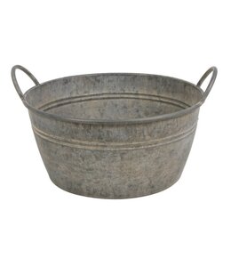 Countryfield # Teil m/handvatten Lena M zink-33x33x15,5CM