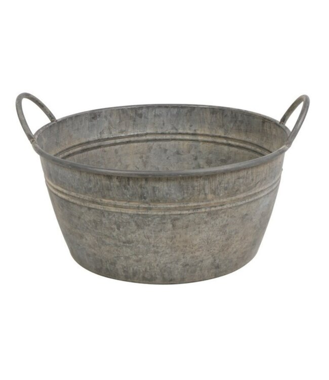 Countryfield # Teil m/handvatten Lena M zink-33x33x15,5CM