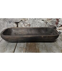 @ Wood trog 62x26x11cm