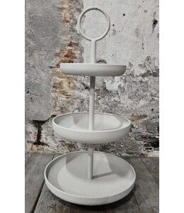 Leyu etagere wit 30x57cm
