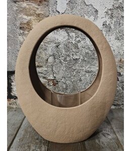 Leyu Ring met glas 27x33cm
