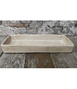 @ Pors schaal recht 30x12cm