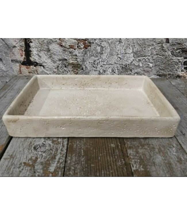 Pors schaal recht 30x20cm