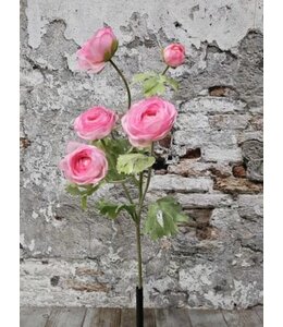 Flowr Ranonkel roze 70cm
