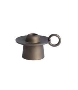 @ Candle stick 14x10,5x9 cm SALTILLO dark bronze