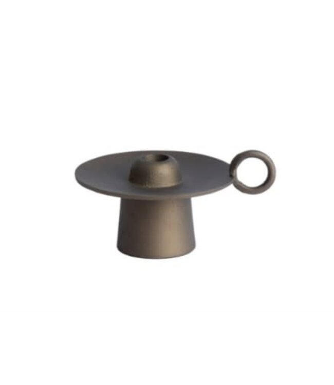 Candle stick 16,5x14x9 cm SALTILLO brown-bronze