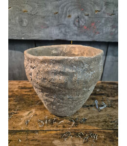 @ Pot Bart S - aardewerk - ca. 17x15 cm