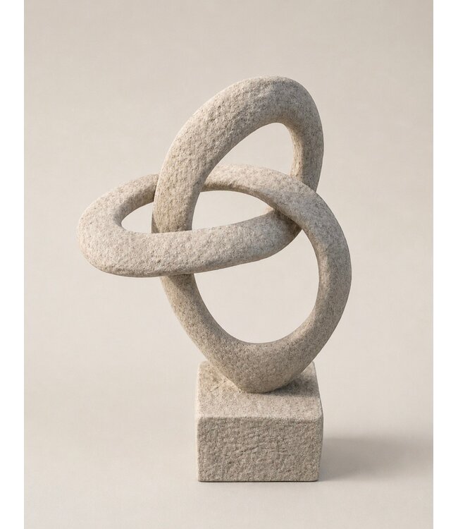 # Statue polyresin 11,5x6,8x20,5cm grey