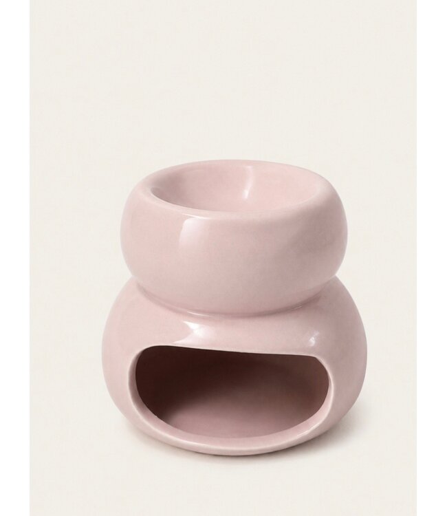 # Chubby brander Ø10 x h.9cm roze