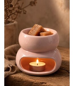 # Chubby brander Ø10 x h.9cm roze