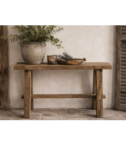 # Houten bankje - 80 x 24 x 46 cm - wordt niet verzonden/alleen afhalen