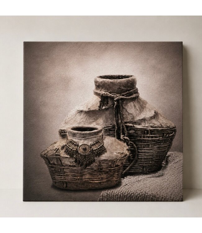 # Schilderij leemmanden - canvas - 40 x 50 cm
