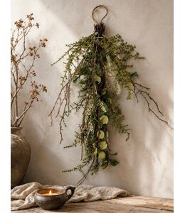 Countryfield # Groene toef op salim - ca. 60 cm