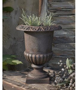 @ Franse vaas - gietijzer - 24 x 31 cm