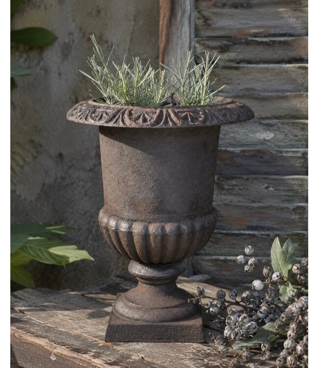 # Franse vaas - gietijzer - 24 x 31 cm