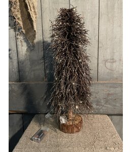 @ Kerstboom LED Timoi L bruin