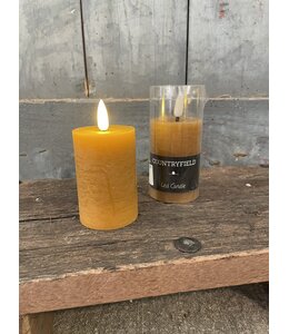 Countryfield @ Stompkaars rustiek Ø5CM LED ro Lyon S amber-L5B5H10CM
