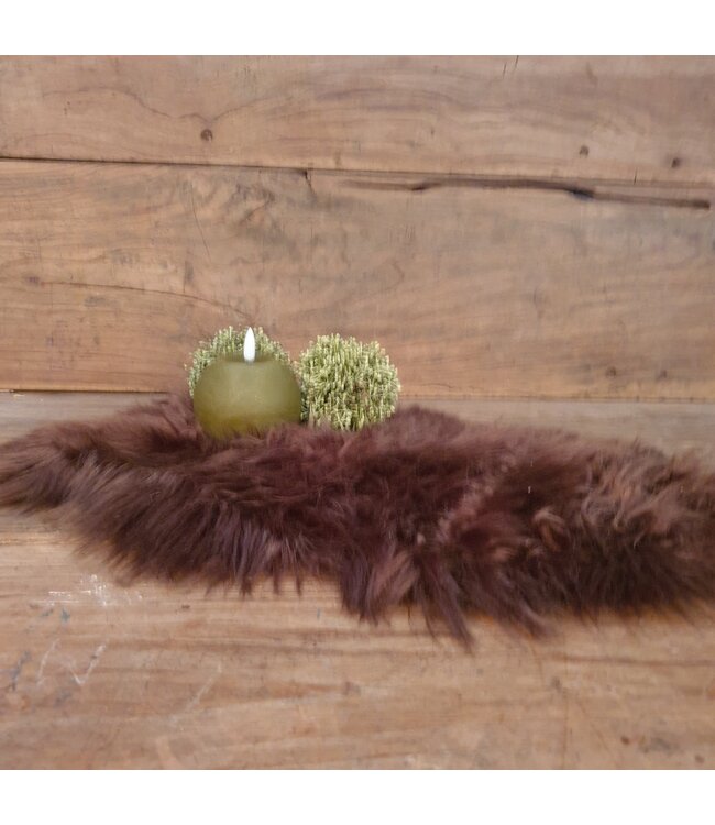 Kunstvacht Kenrik S bruin - L30B45H1CM
