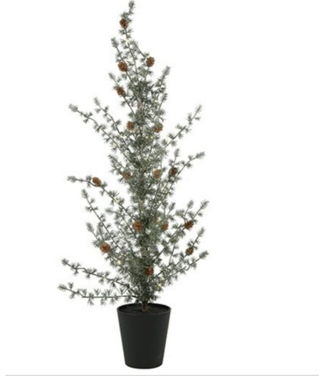 Countryfield LED kerstboom Cedrus M groen-12,5x12,5x84CM