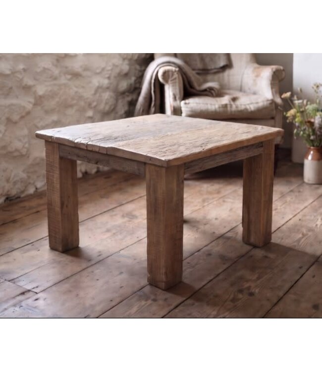 Truckbodywood bijzettafel Jan -60 × 60 × 40 cm