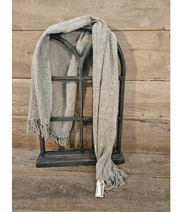 Shabby doek taupe 150×60cm