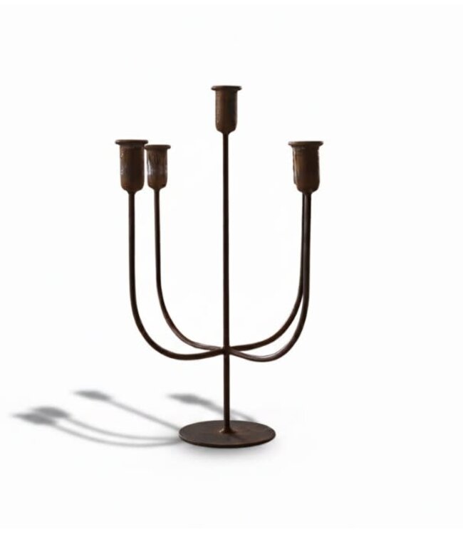 Kandelaar 5 arm - 34 × 34 × 47 cm