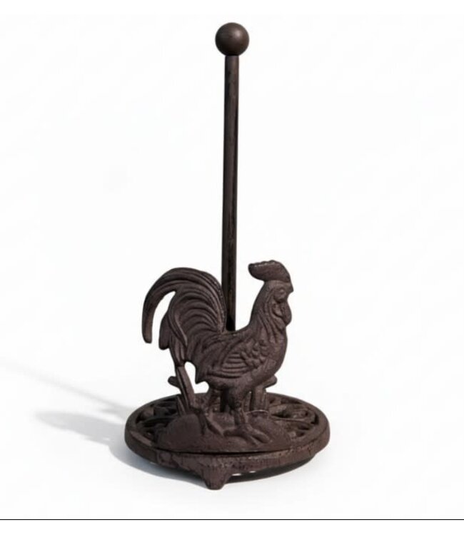 Keukenrolhouder Haan Iron - gietijzer - ca. 16 x 33,5 cm