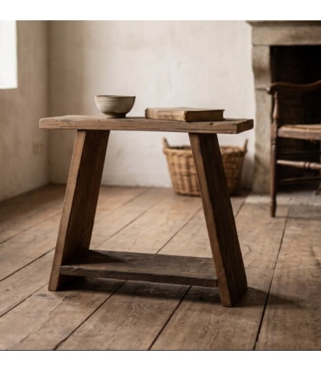 Truckbodywood bijzettafeltje Gers - 50 × 20 × 45 cm