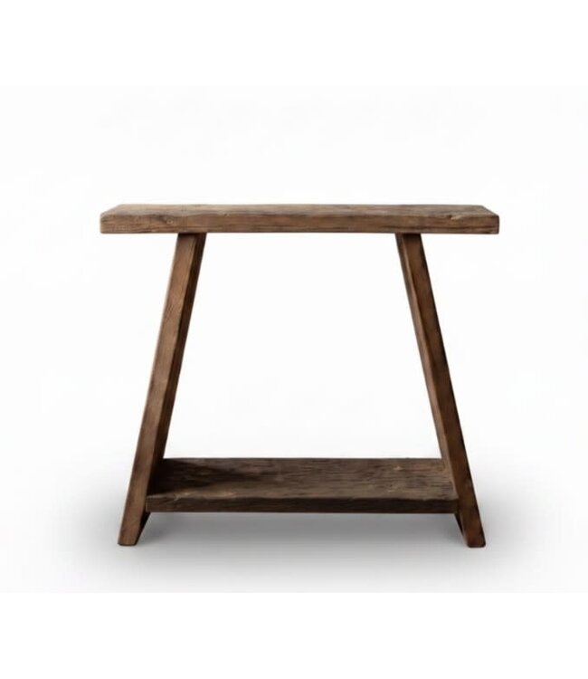 Truckbodywood bijzettafeltje Gers - 50 × 20 × 45 cm