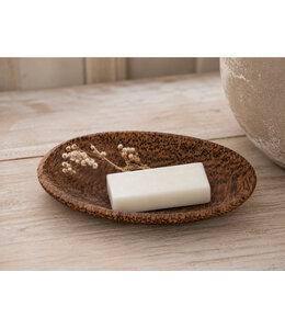Schaaltje coconut ovaal -11x6,5x1,5cm