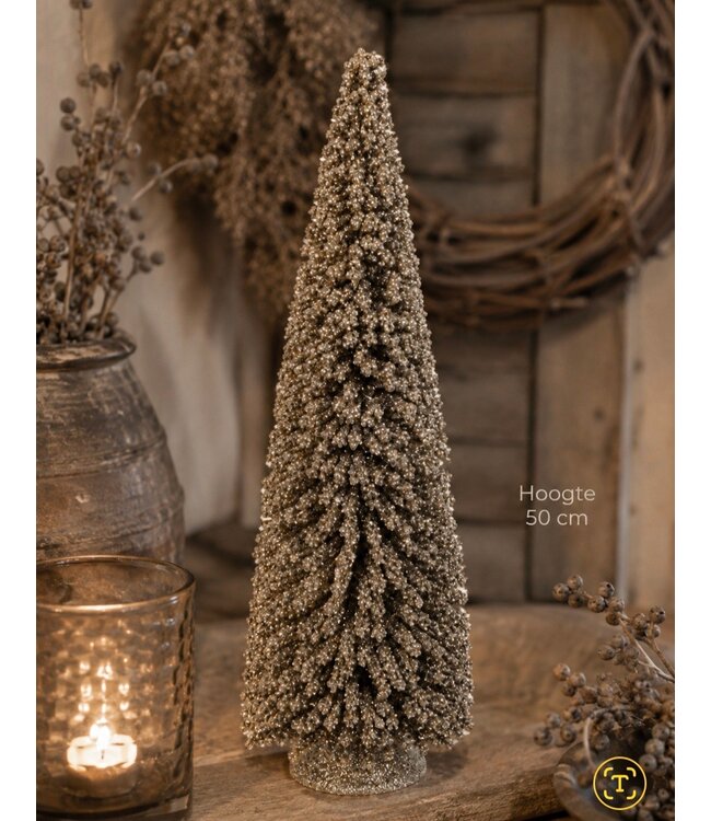 Countryfield @ Ornament boom Otis M goud-17x17x50CM