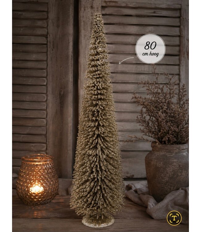 Countryfield @ Ornament boom Otis XL goud-23x23x80CM