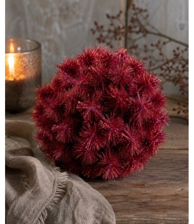 Countryfield @ Deco bol Taraxacum L paars-16x16x16CM