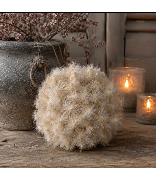 Countryfield @ Deco bol Taraxacum S crème-12x12x12CM