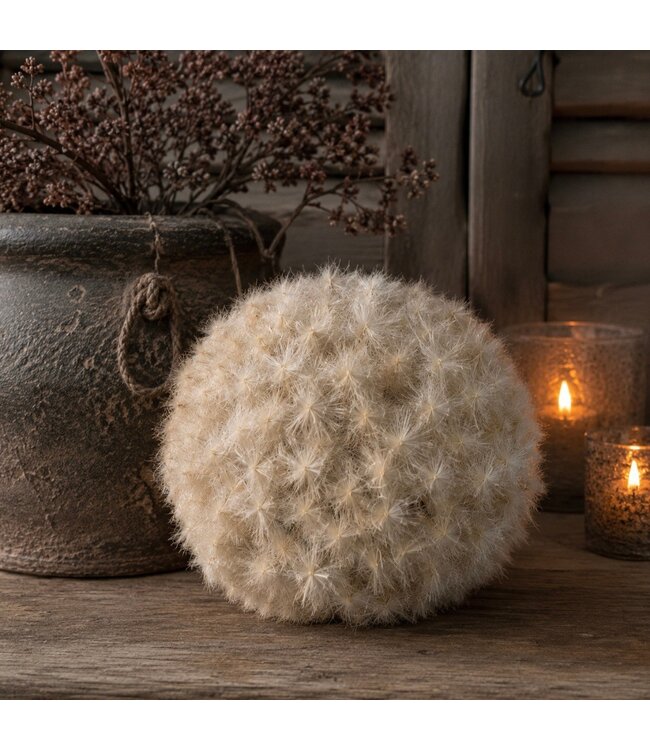 Countryfield @ Deco bol Taraxacum L crème-16x16x16CM