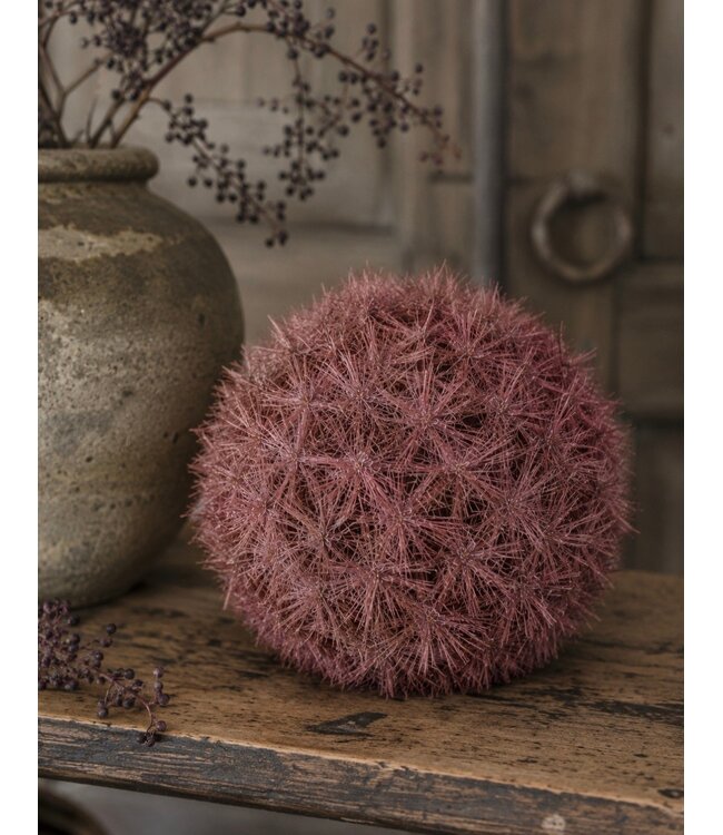 Countryfield @ Deco bol Taraxacum S roze-12x12x12CM