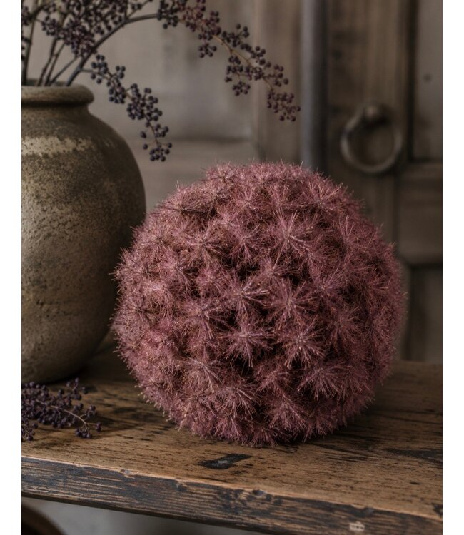 Countryfield @ Deco bol Taraxacum L roze-16x16x16CM