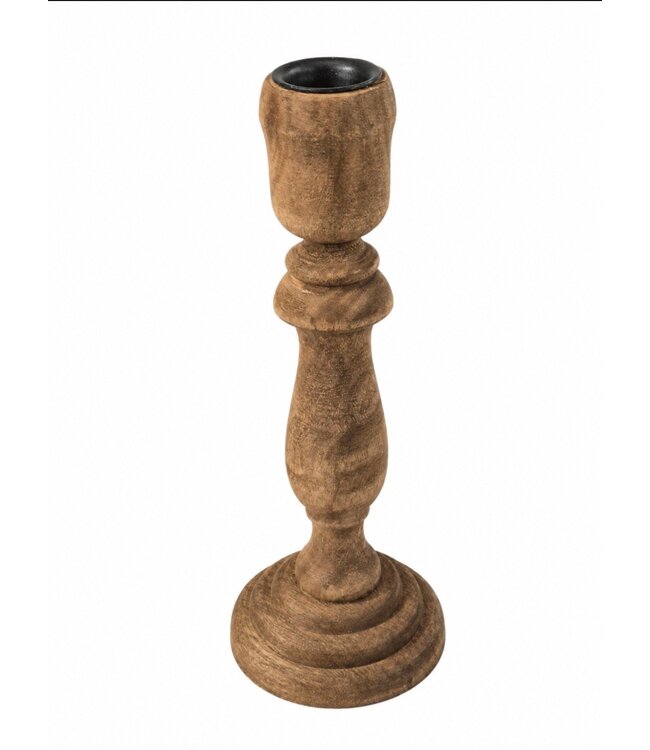 @ Kandelaar hout S 25 cm / 1062