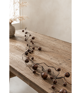 @ Tak met roestige bellen - kerstbeltak - XL - ca. 110 cm