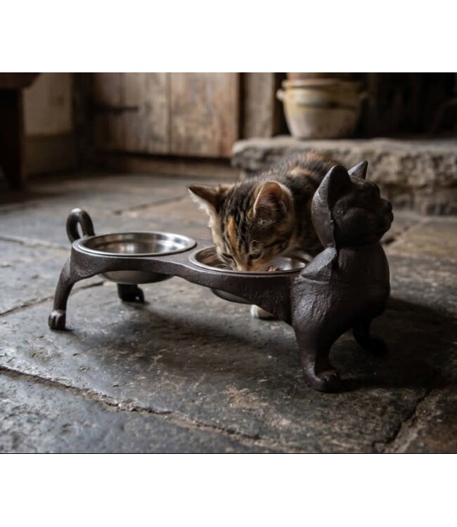 Kattenvoerbak Kitty iron - 40 × 15 × 18 cm