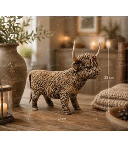 Countryfield @ Schotse hooglander Ulla M bruin-L30B12H25CM