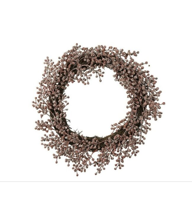 Countryfield Krans Phoenix dadel canariensis L aubergine-40x40x8CM