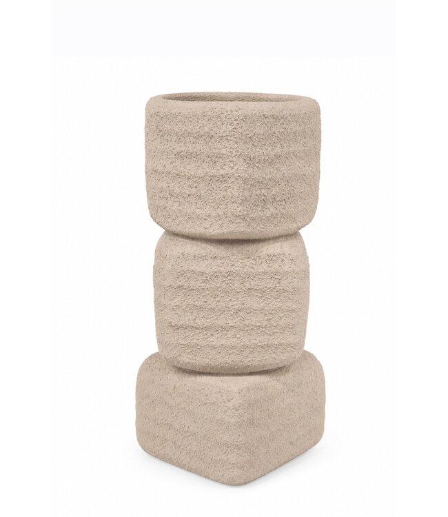 Countryfield Vaas vk Sally S taupe-15,5x15,5x27,5CM